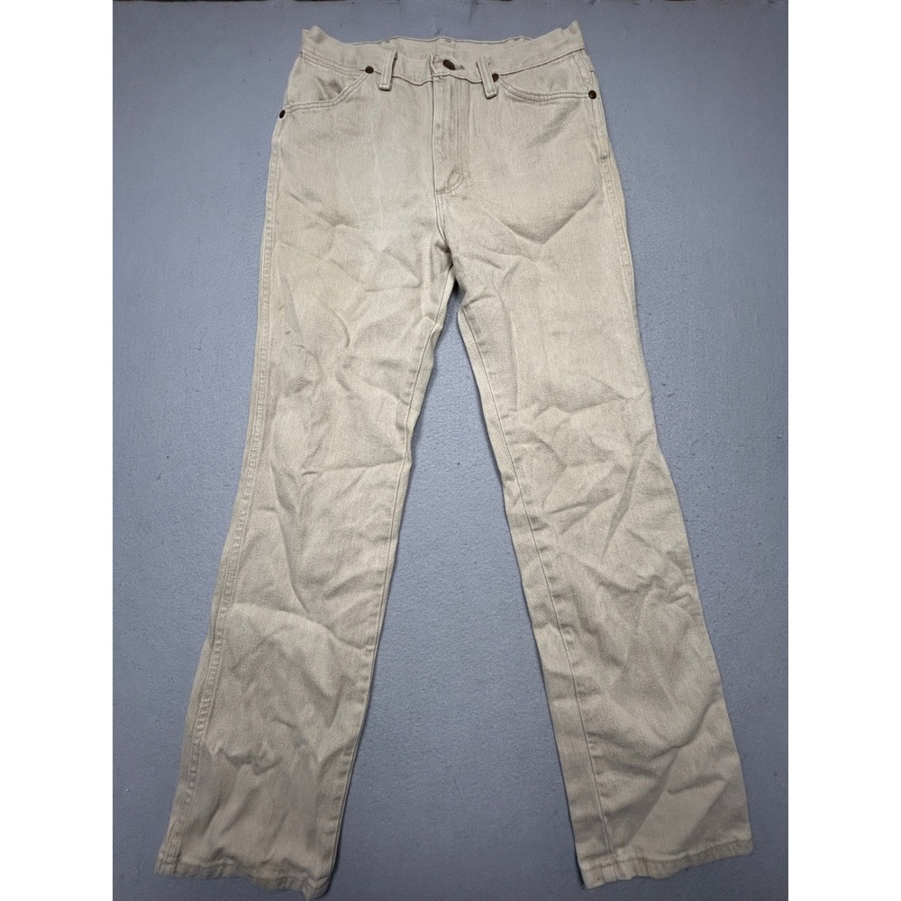 Wrangler 936TAN Cowboy Cut Cotton Denim Tan 30x32 Mens